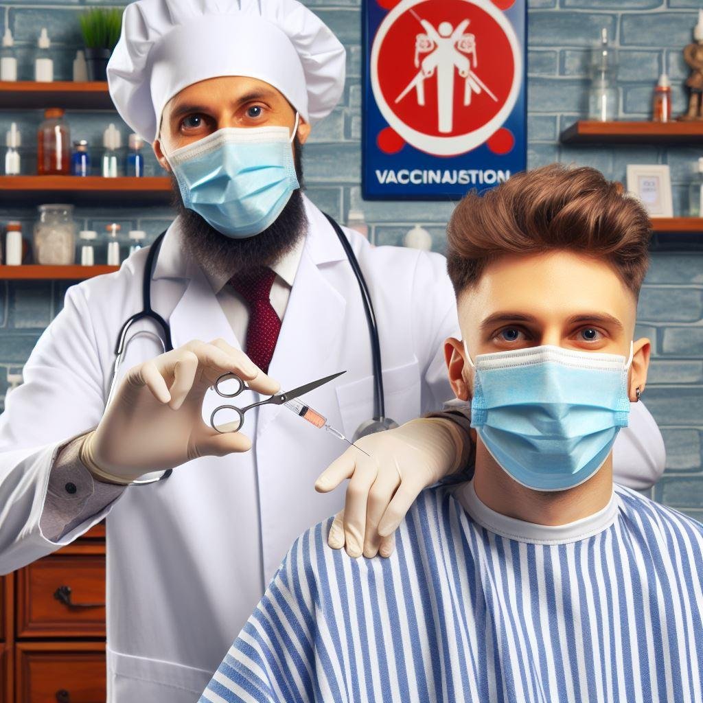 medical aspect of barber shop