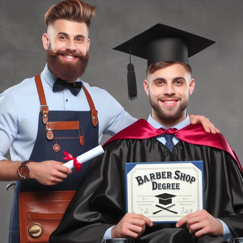 Barbershop business degree