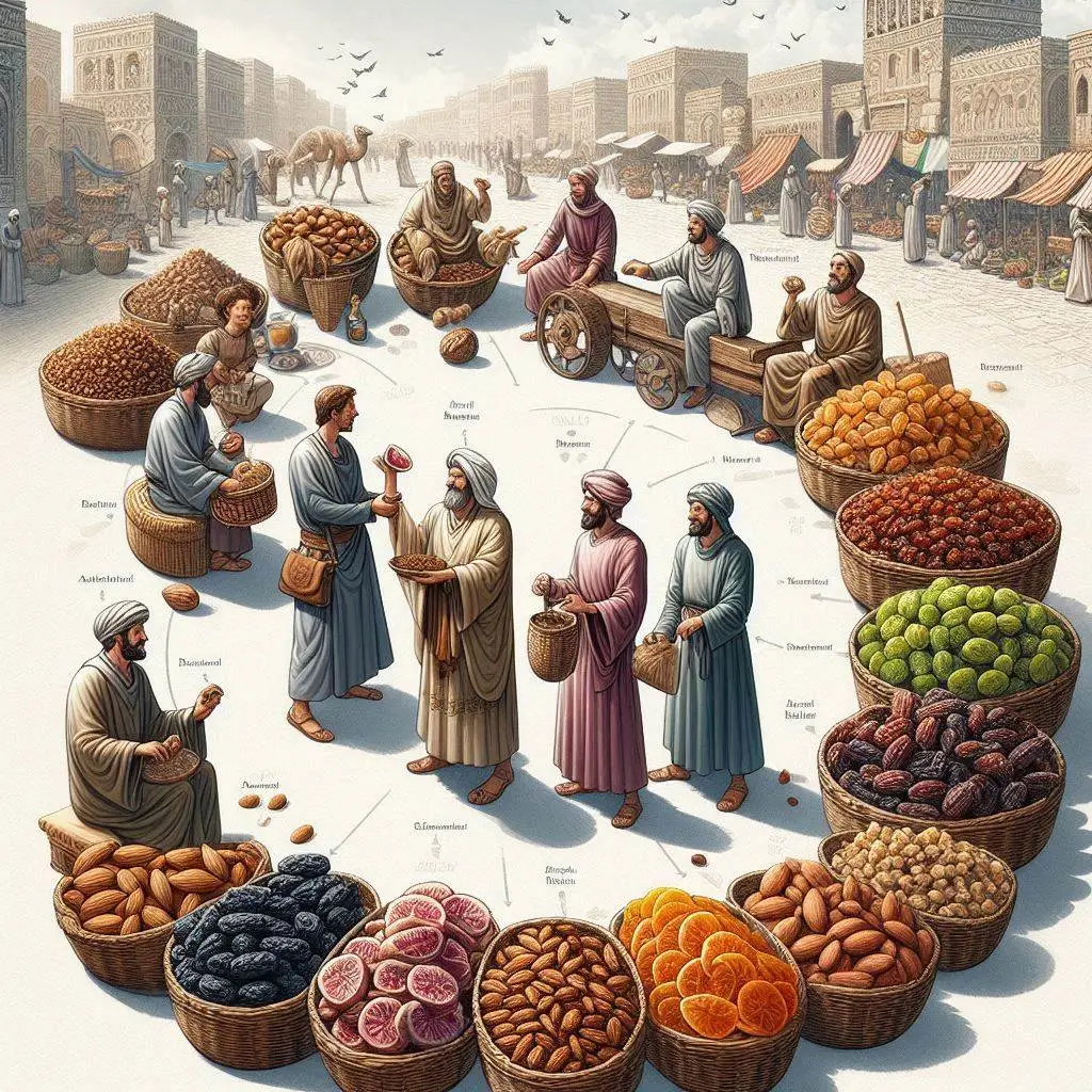 History of dry fruits Business.