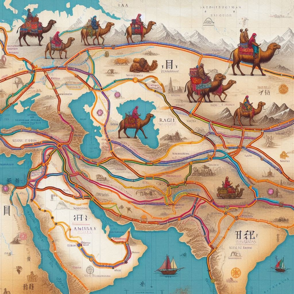 geography of the Silk Road